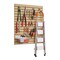 MDF Slat Wall Panels 2 Pack Heavy Duty Garage Wall Organizer System 25 lbs Load Capacity Durable